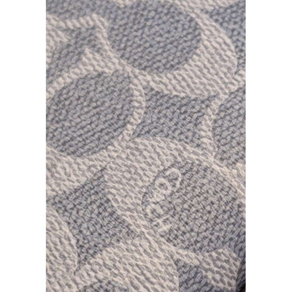 Coach Aden Crossbody Bag NWT Signature Canvas Blue Jacquard Leather Trim - Picture 12 of 13